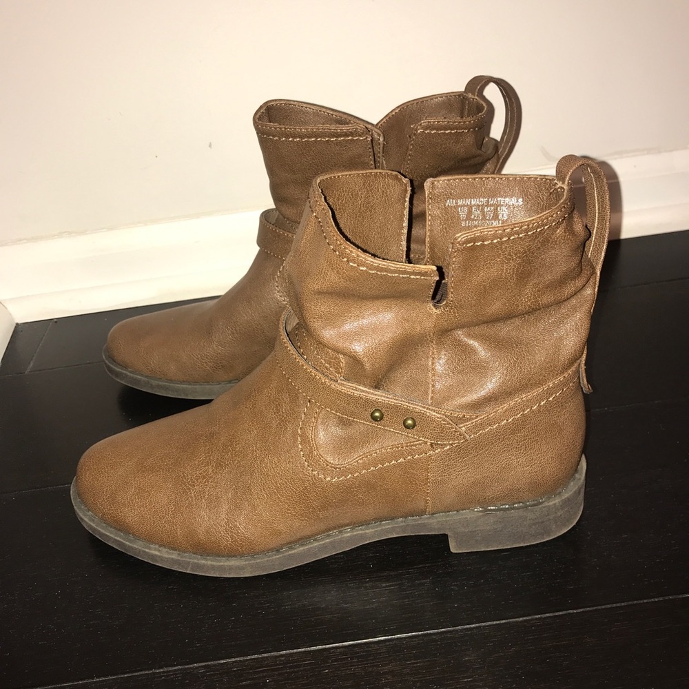 Brown Booties - Picture 5 of 6